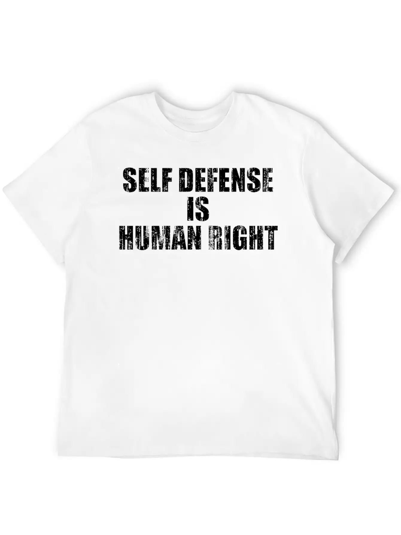 Self Defense Is Human Right Stylish Everyday T-Shirt – Unisex Basic Cotton Tee