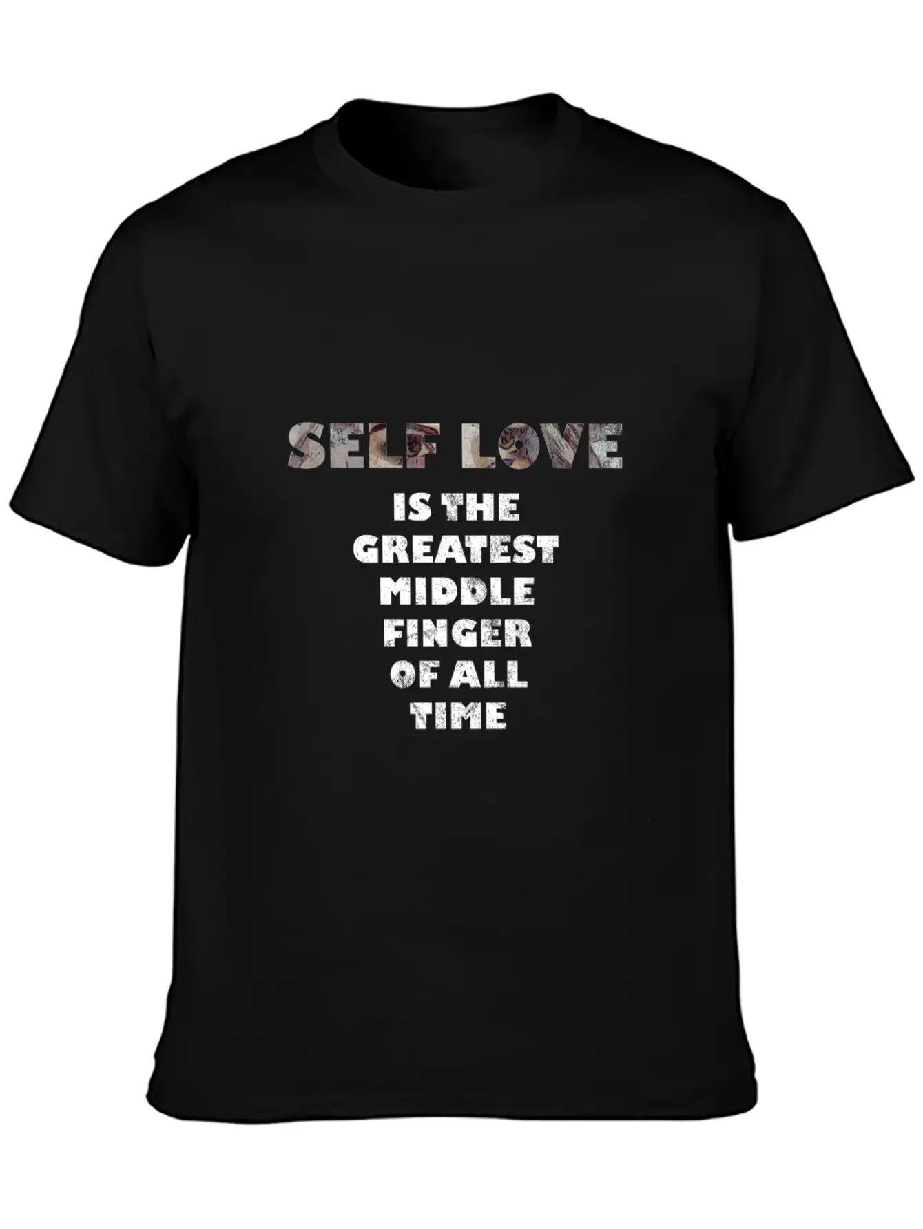 #Self-Love Timeless Short Sleeve Tee – Comfy And Minimalist Design