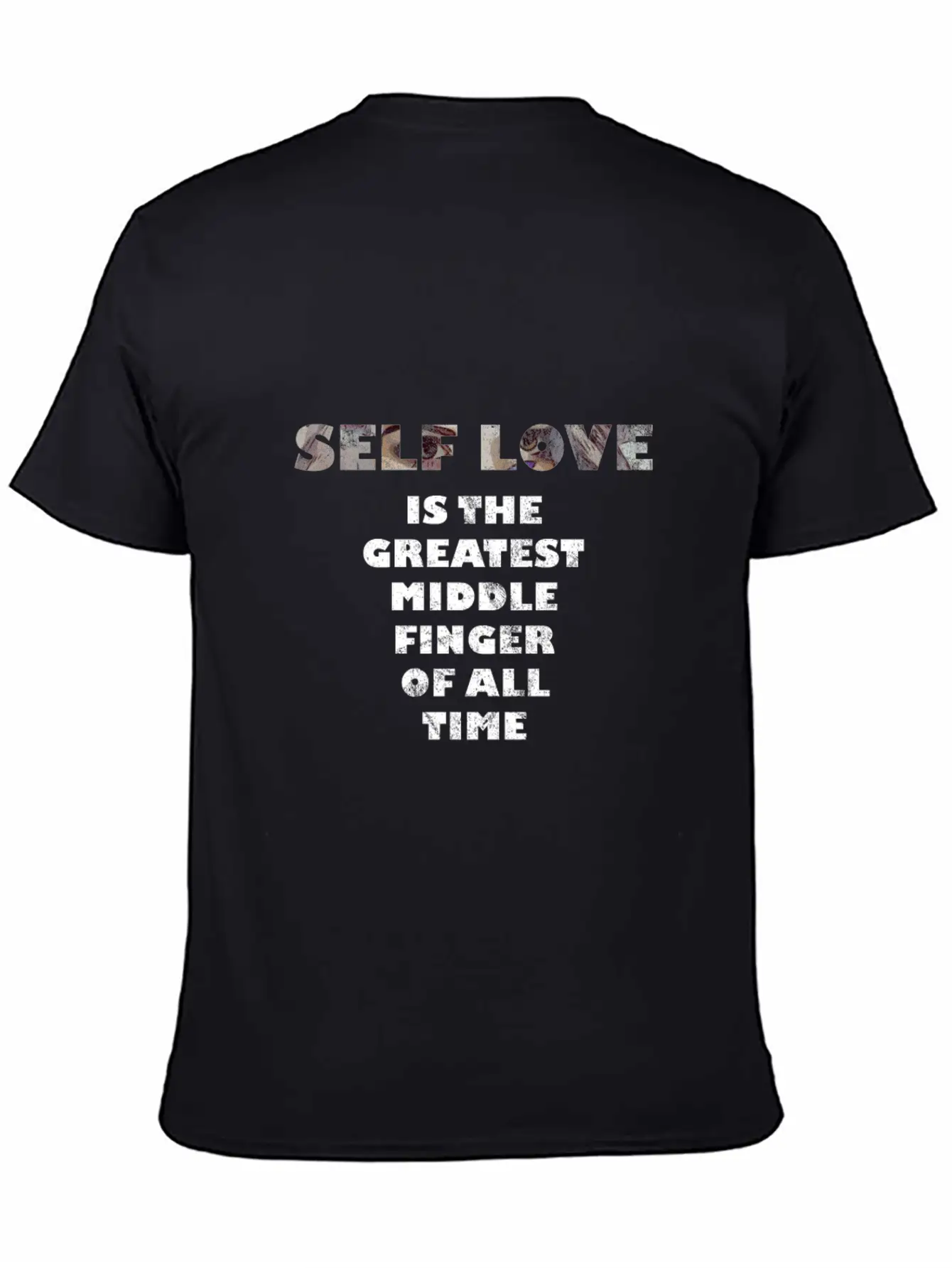 #Self-Love Timeless Short Sleeve Tee – Comfy And Minimalist Design