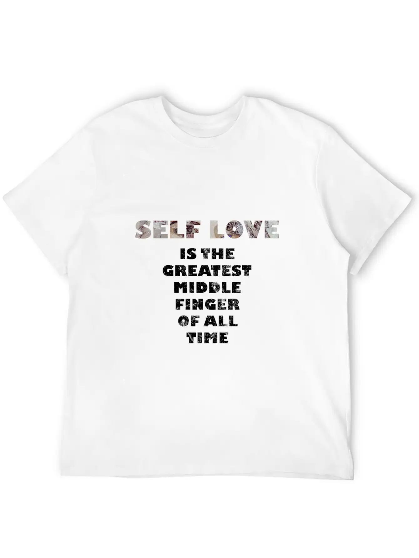 #Self-Love Timeless Short Sleeve Tee – Comfy And Minimalist Design