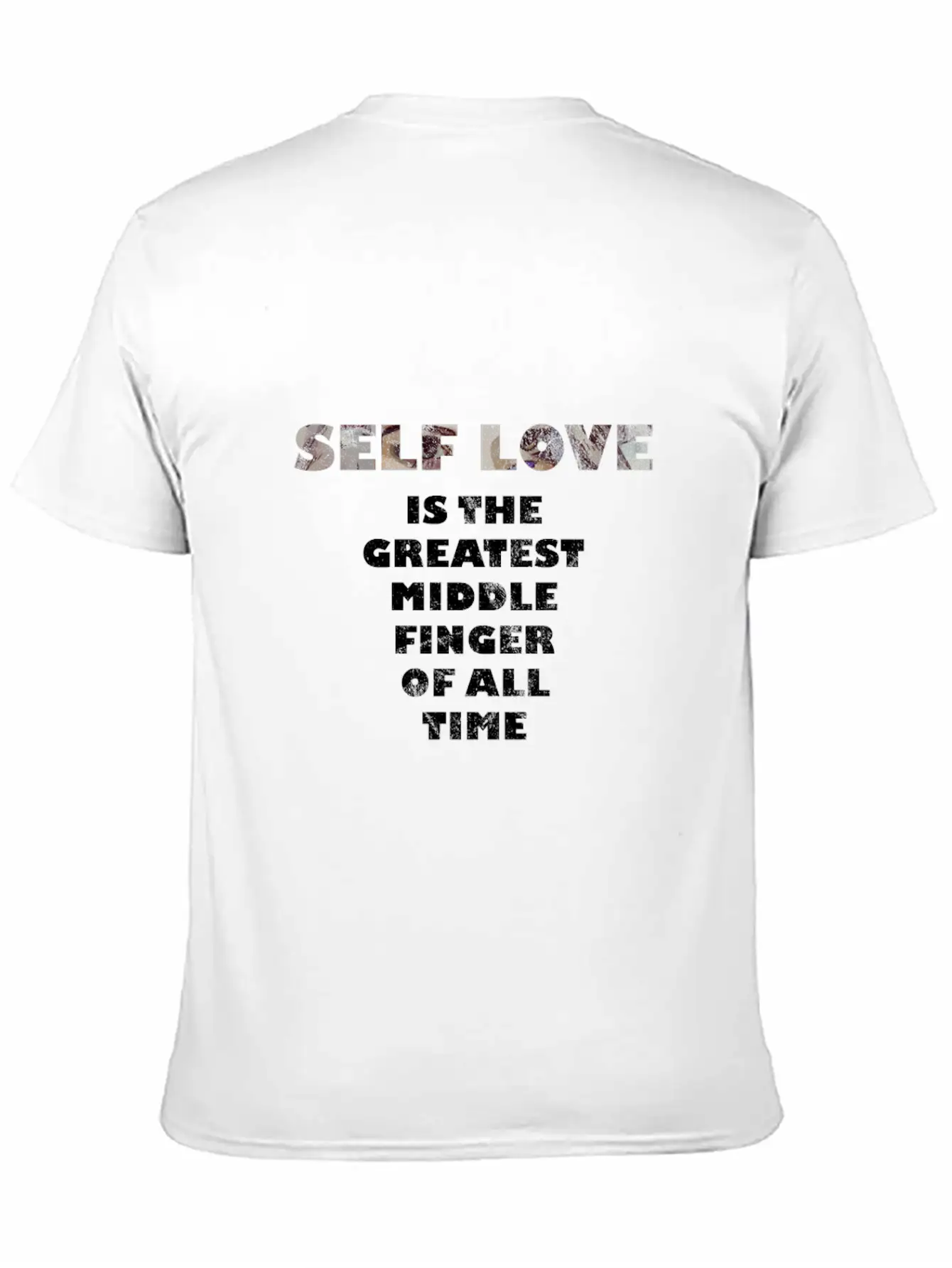 #Self-Love Timeless Short Sleeve Tee – Comfy And Minimalist Design