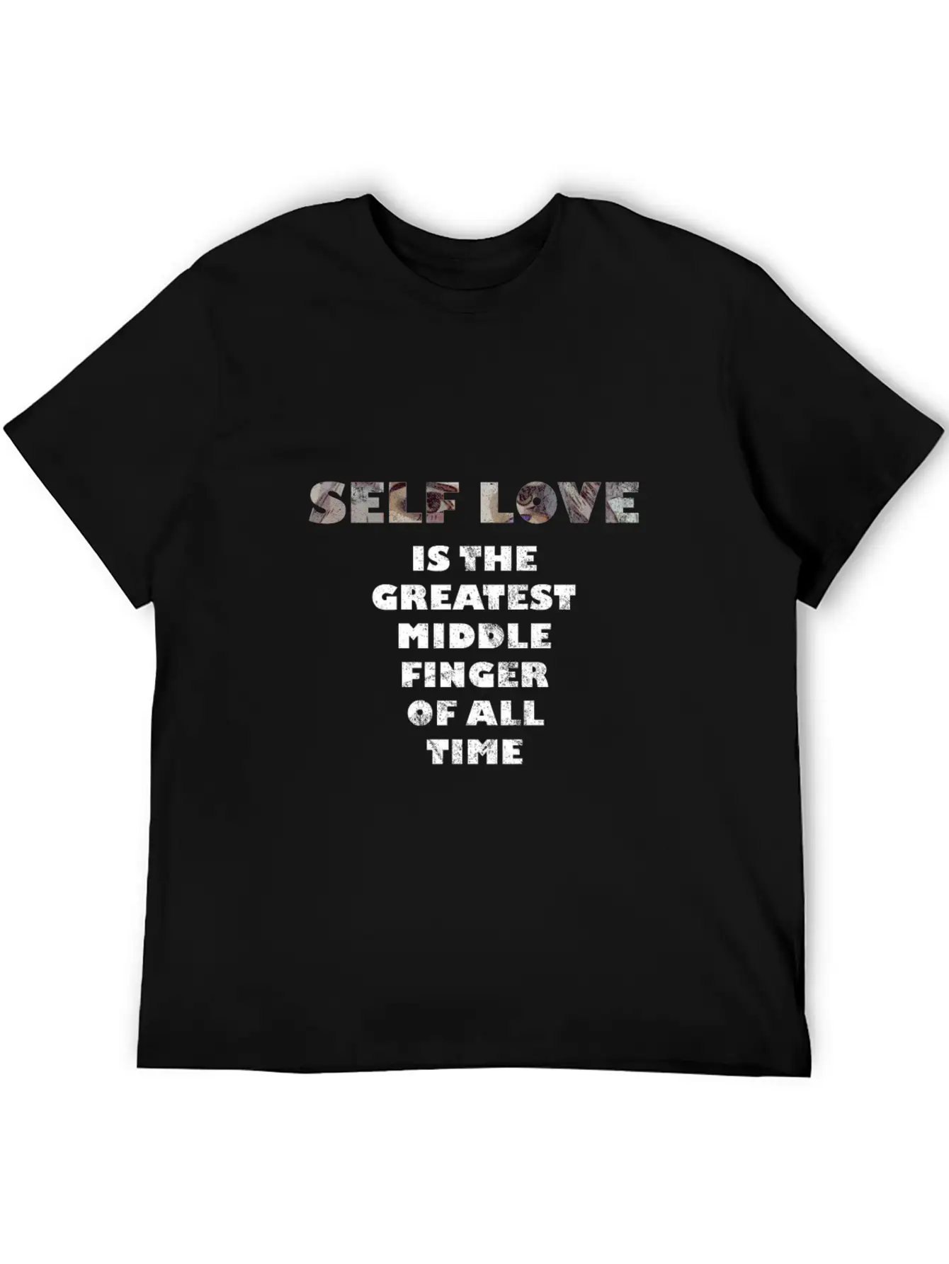 #Self-Love Timeless Short Sleeve Tee – Comfy And Minimalist Design