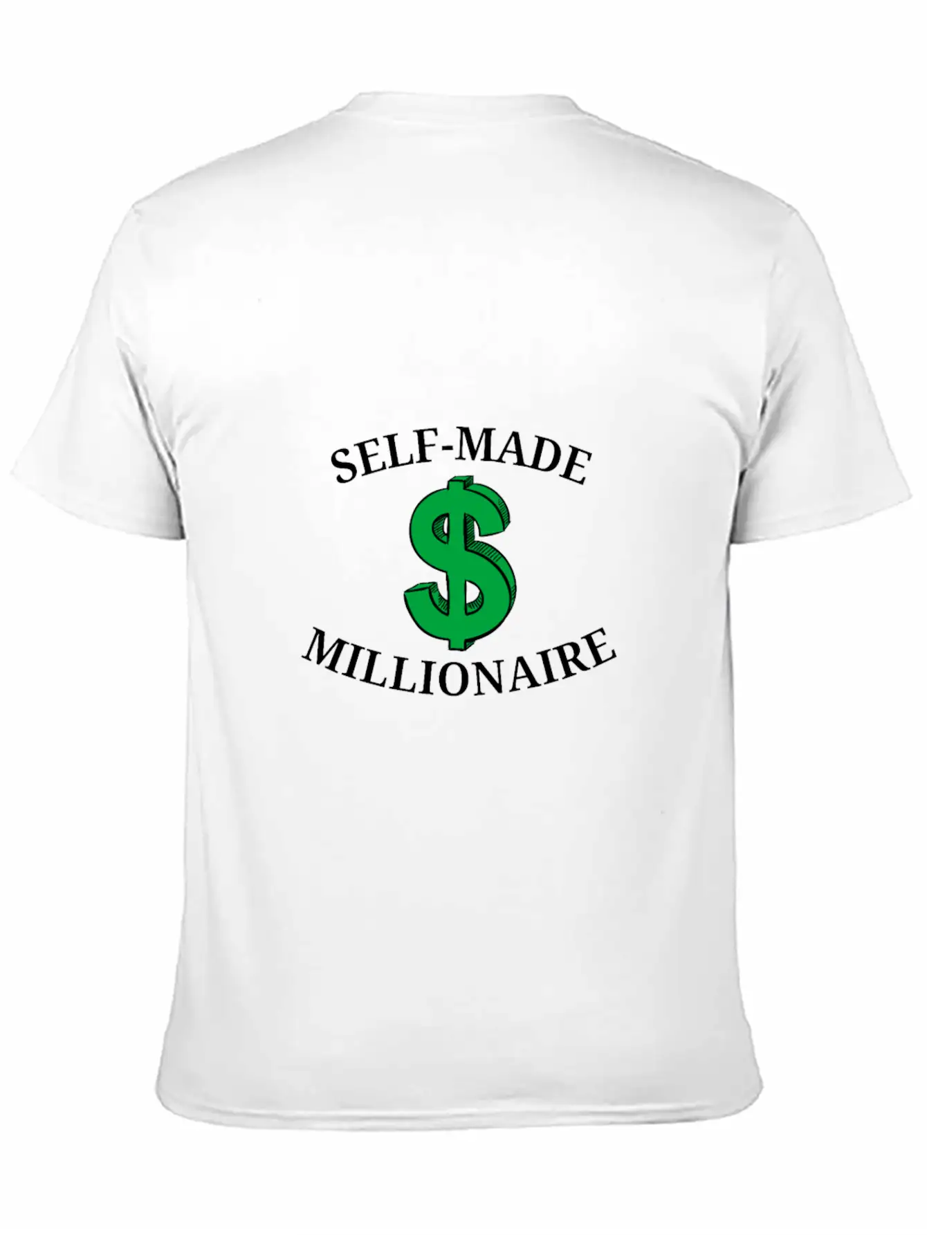 Self-made Millionaire Timeless Short Sleeve Tee – Comfy And Minimalist Design