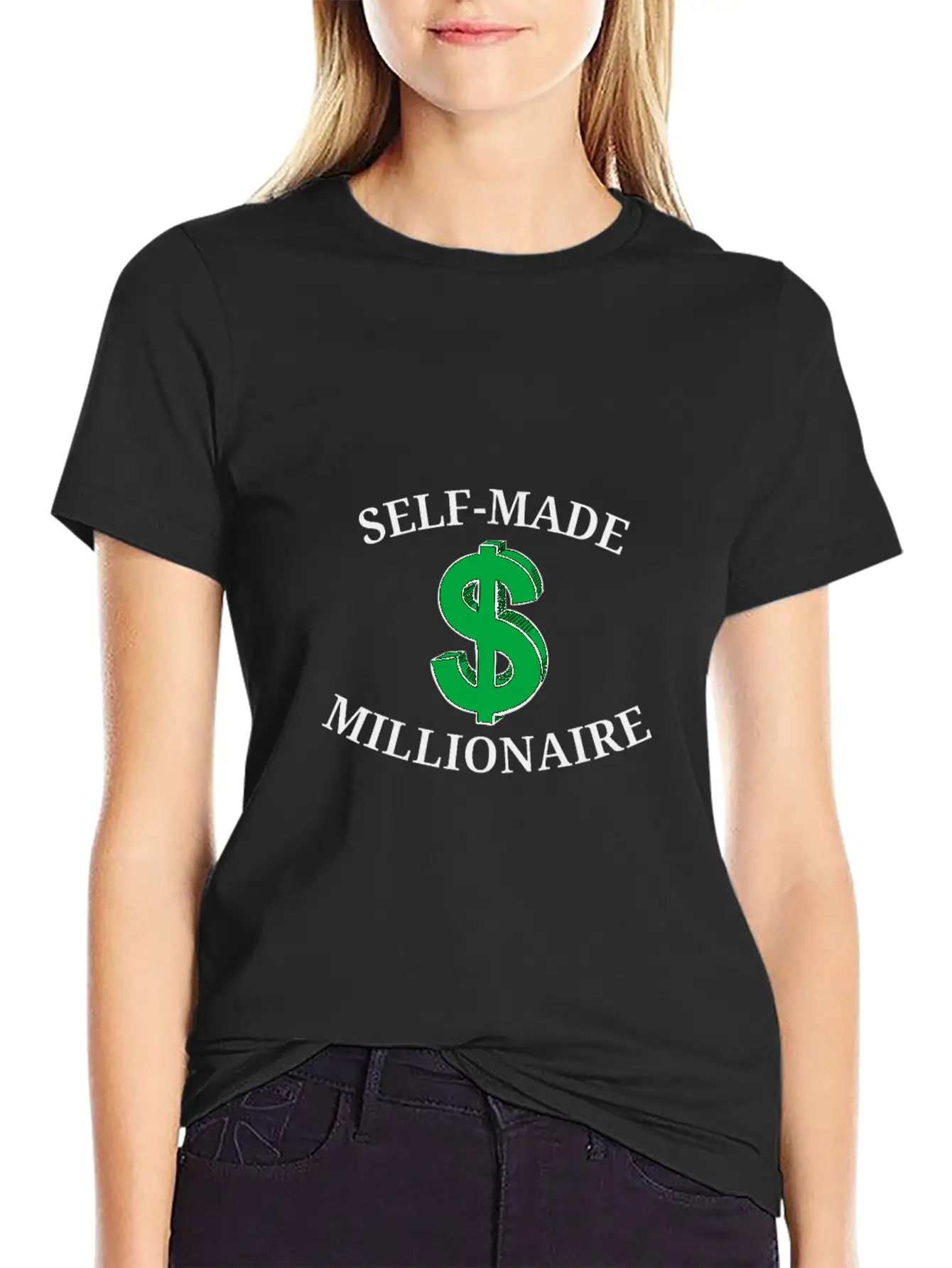 Self-made Millionaire Timeless Short Sleeve Tee – Comfy And Minimalist Design