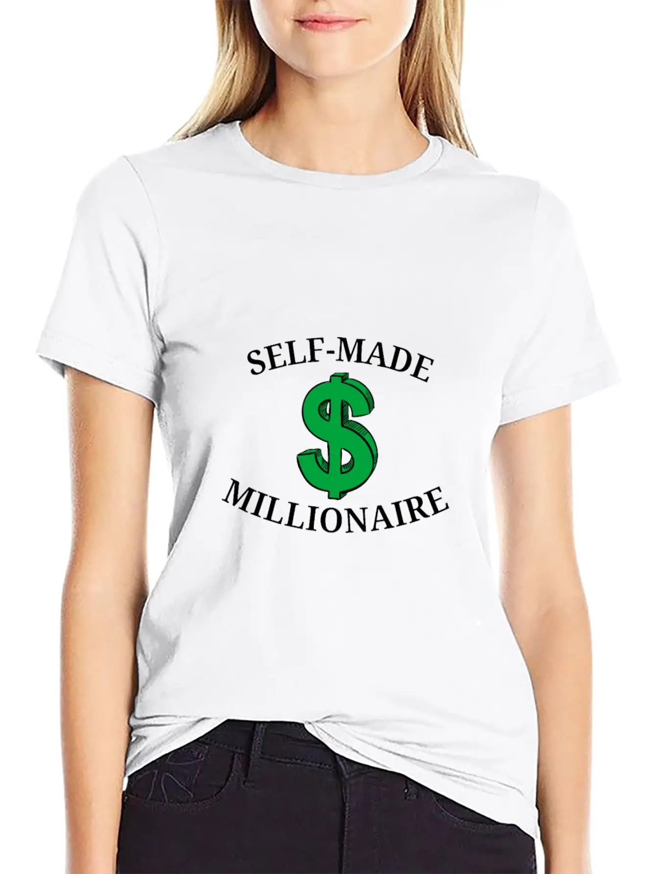 Self-made Millionaire Timeless Short Sleeve Tee – Comfy And Minimalist Design