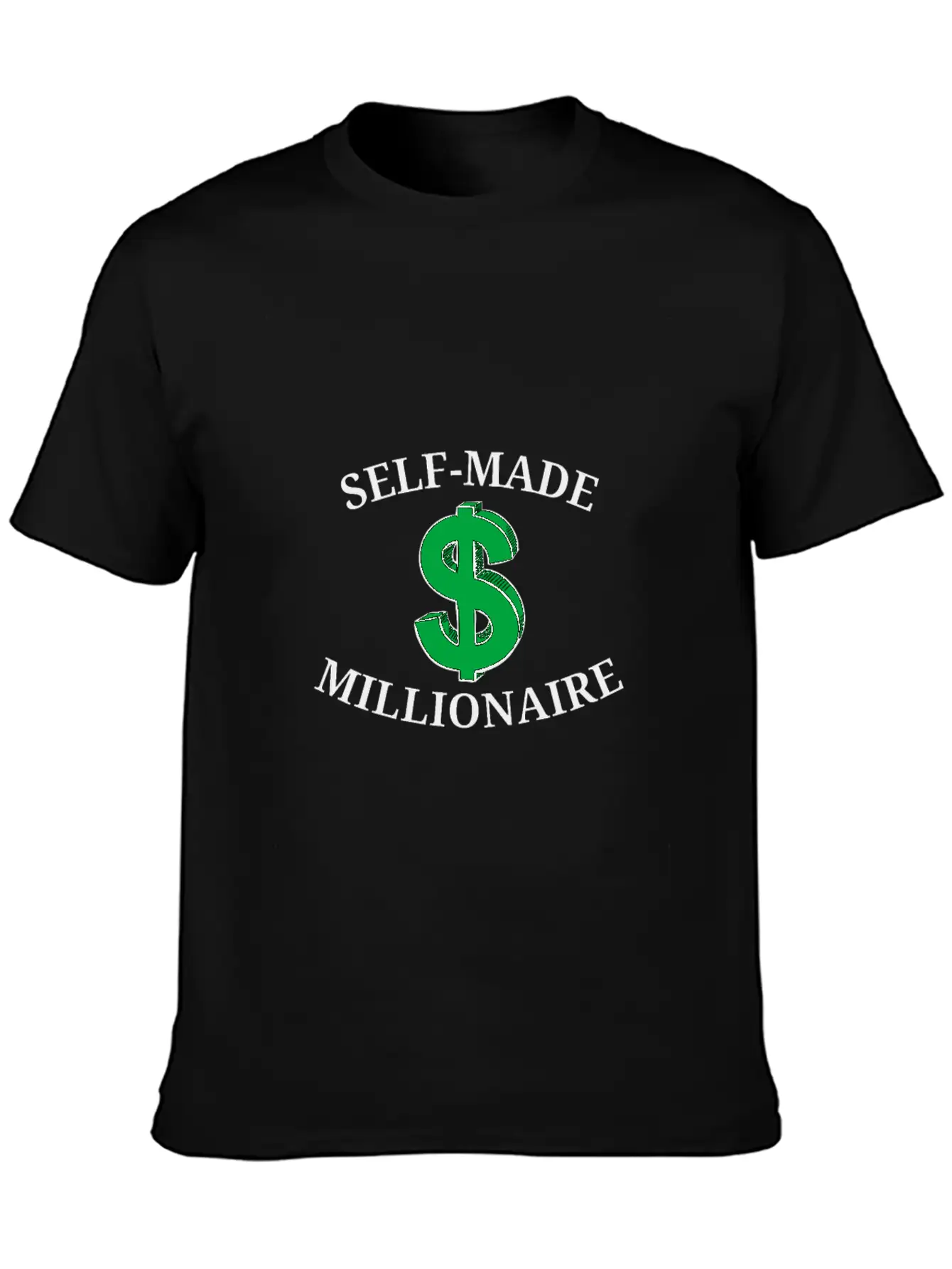 Self-made Millionaire Timeless Short Sleeve Tee – Comfy And Minimalist Design