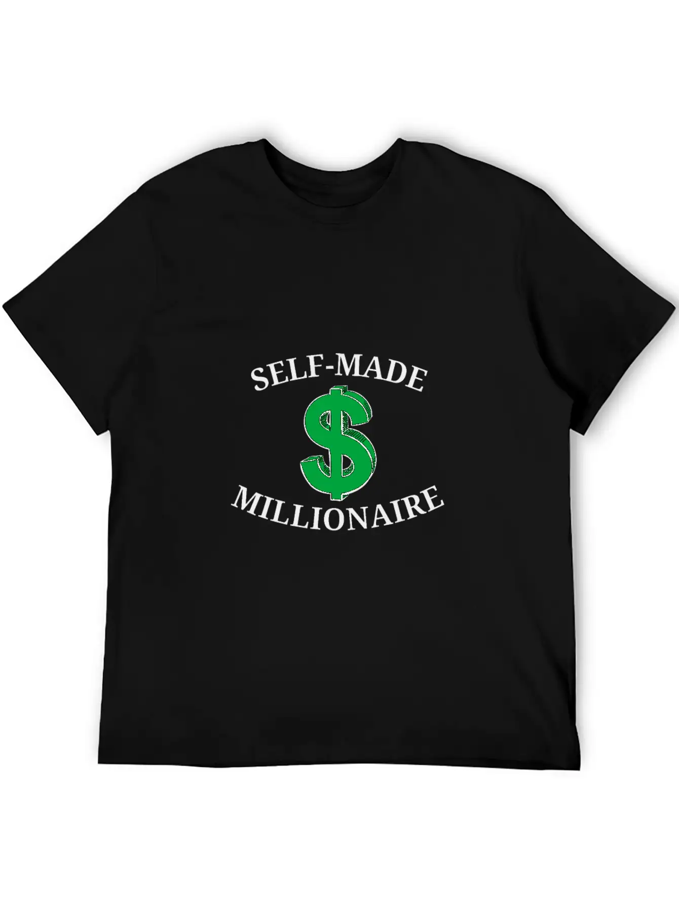 Self-made Millionaire Timeless Short Sleeve Tee – Comfy And Minimalist Design