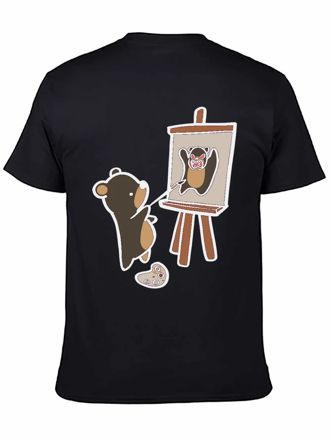 Self Pawtrait Comfortable Minimalist Graphic Tee – Summer Style Essential