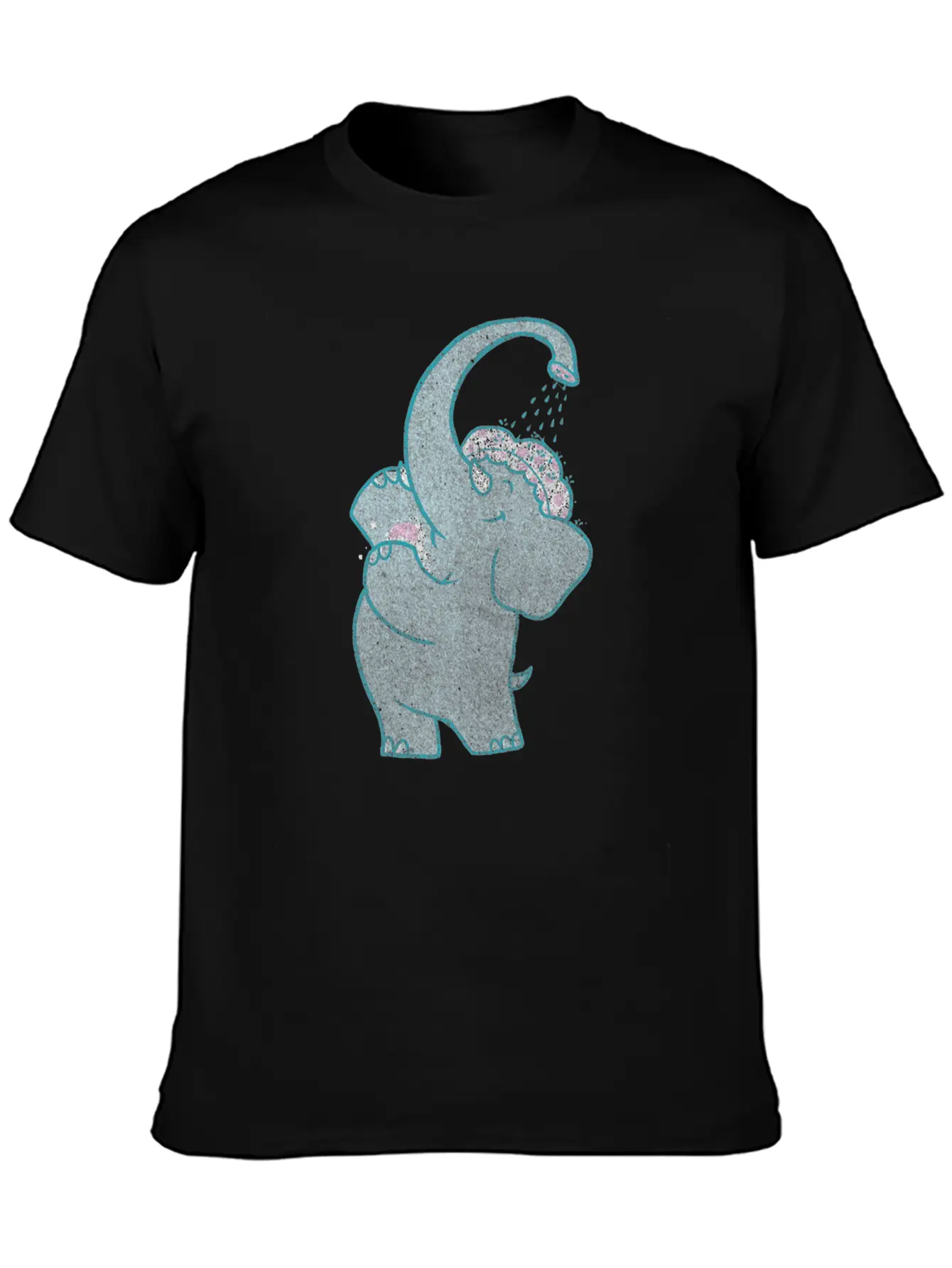 Self Shower Basic Graphic T-Shirt – Daily Comfort In Soft Cotton