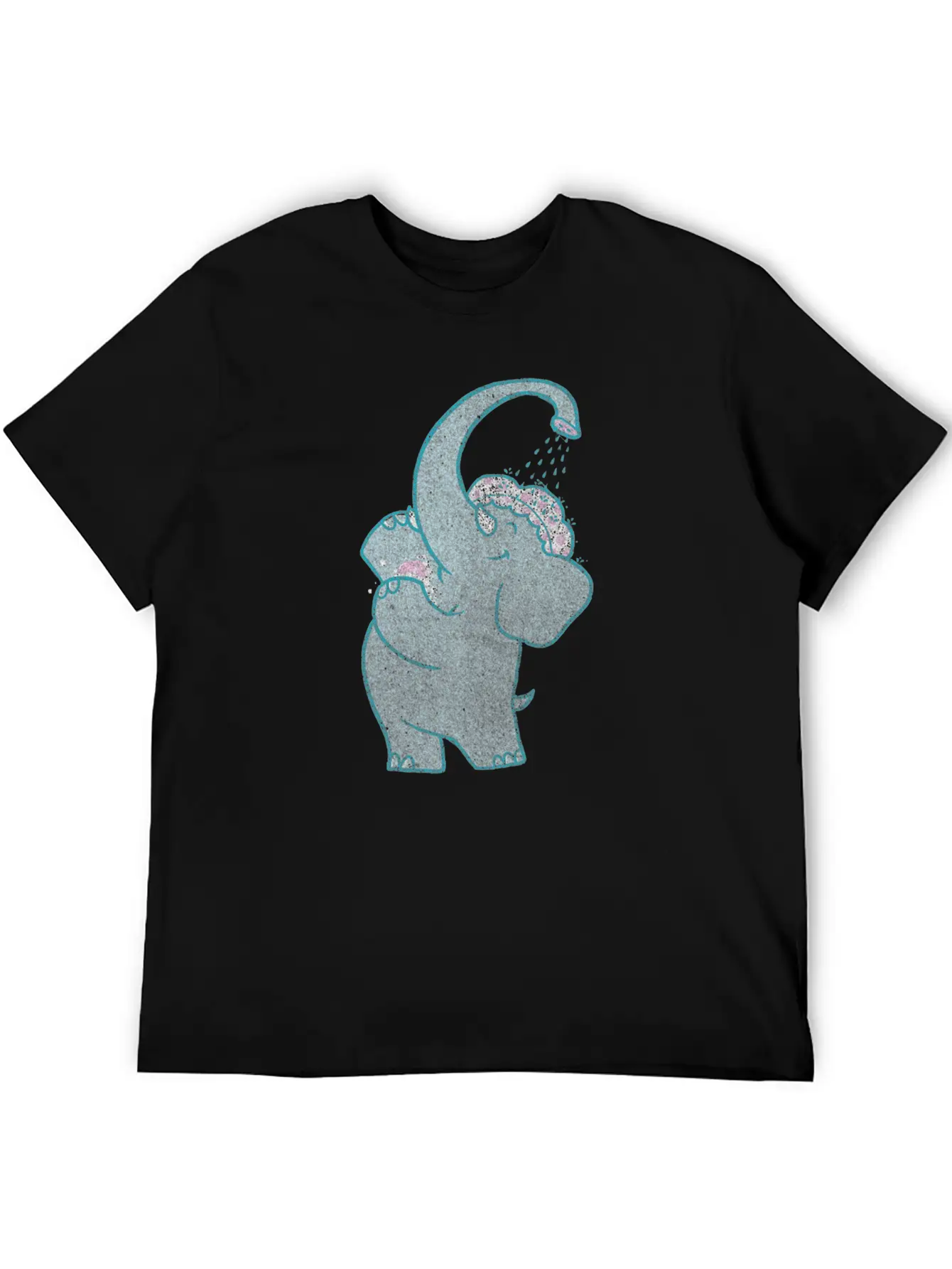 Self Shower Basic Graphic T-Shirt – Daily Comfort In Soft Cotton