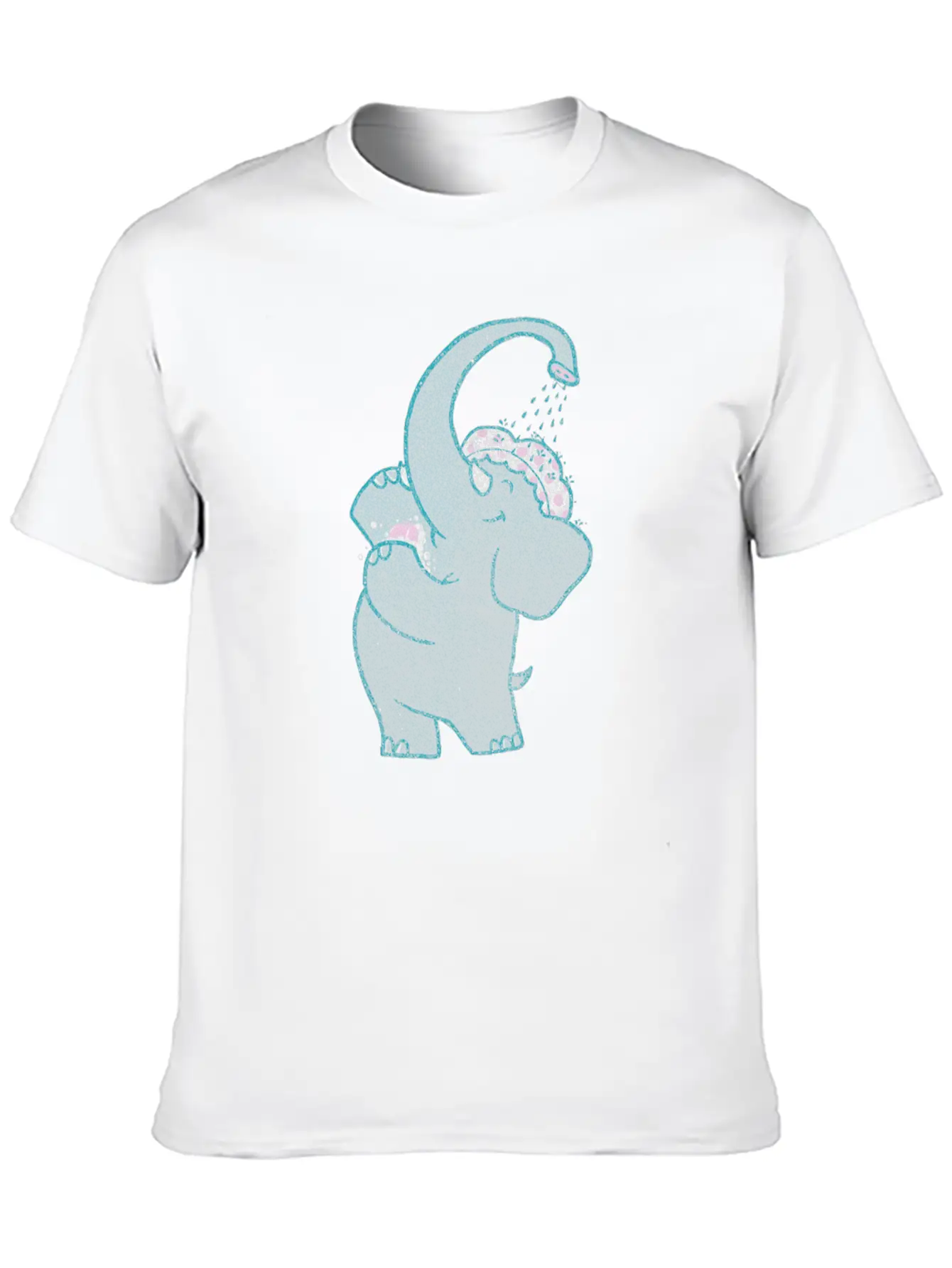 Self Shower Basic Graphic T-Shirt – Daily Comfort In Soft Cotton