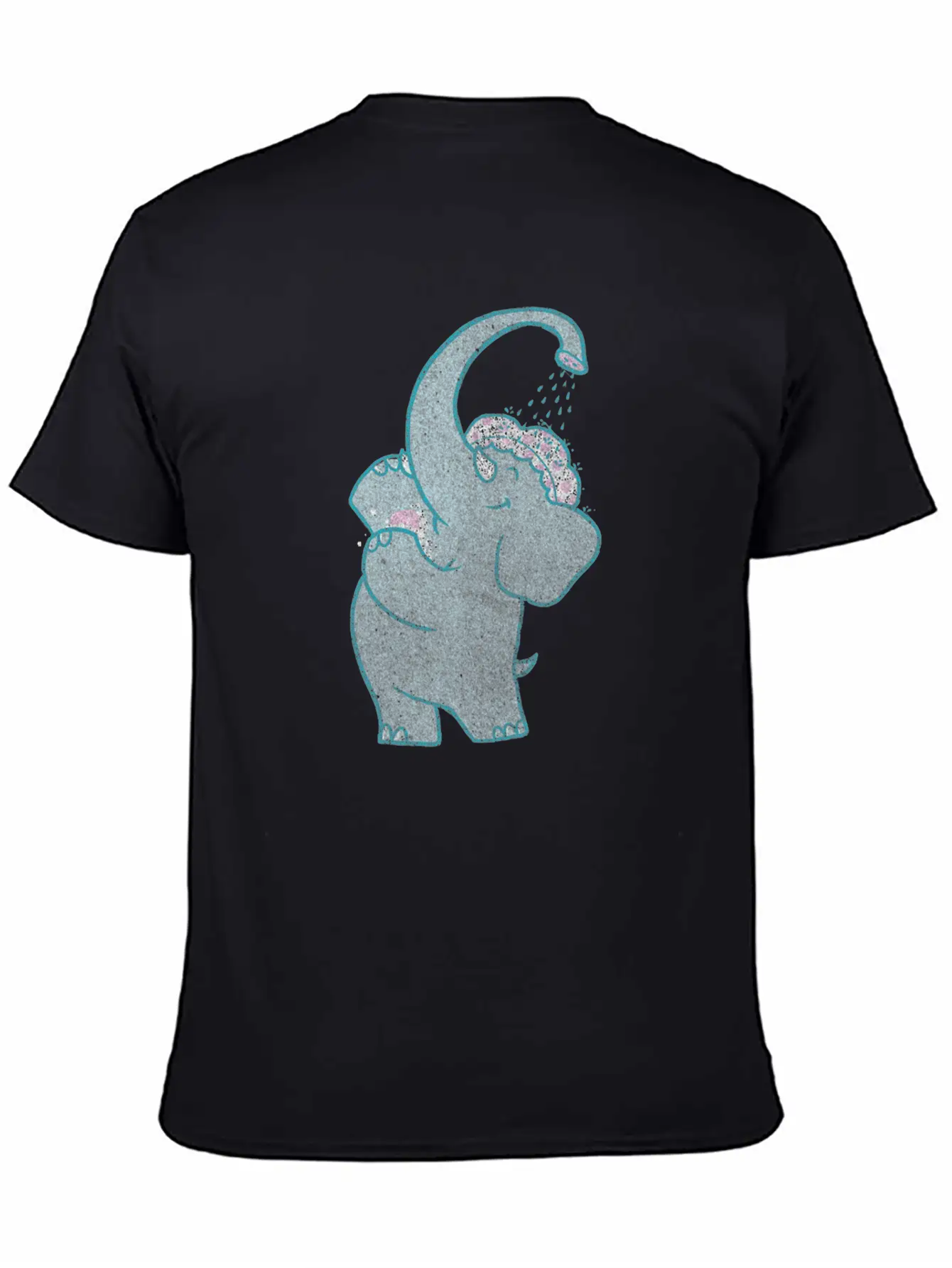 Self Shower Basic Graphic T-Shirt – Daily Comfort In Soft Cotton