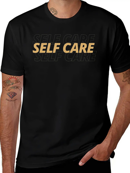 Selfcare Basic Graphic T-Shirt – Daily Comfort In Soft Cotton