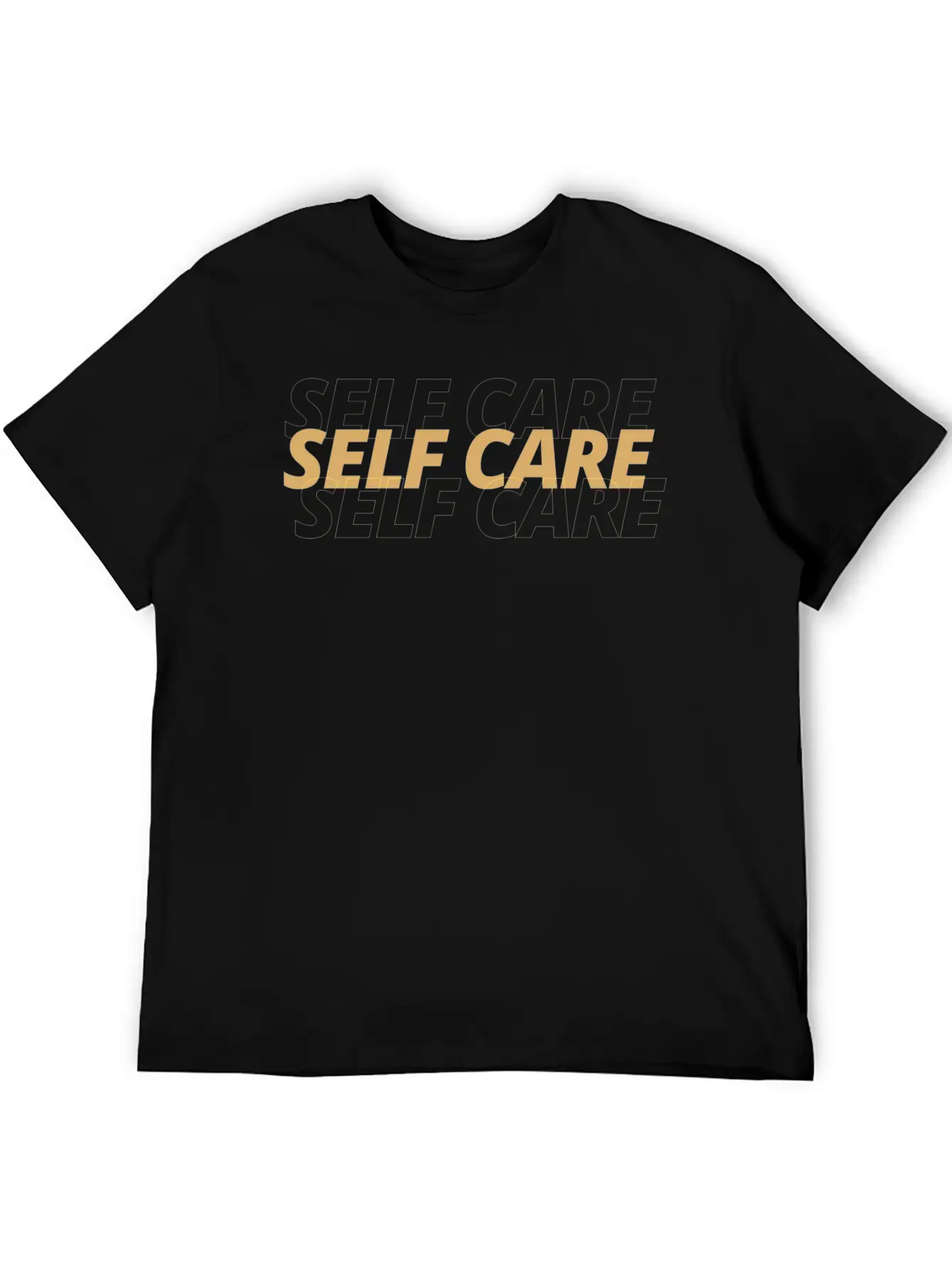 Selfcare Basic Graphic T-Shirt – Daily Comfort In Soft Cotton