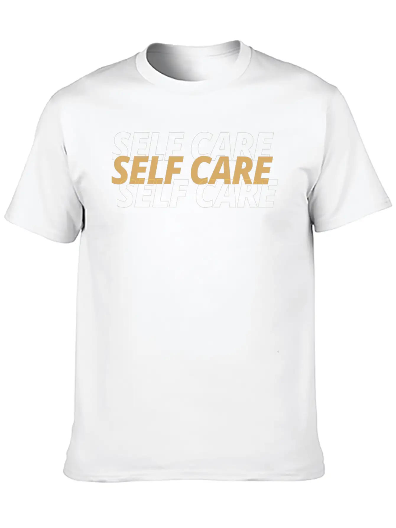 Selfcare Basic Graphic T-Shirt – Daily Comfort In Soft Cotton