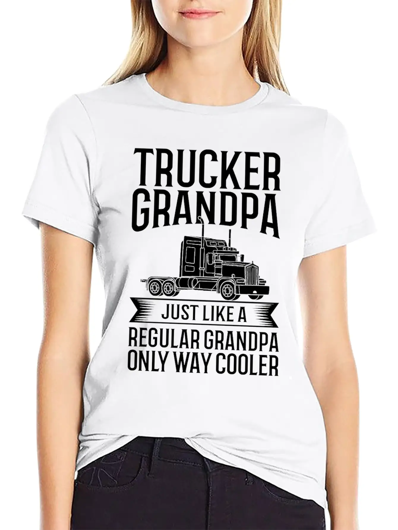 Semi Truck Driver Trailer Trucker Training Comfortable Minimalist Graphic Tee – Summer Style Essential