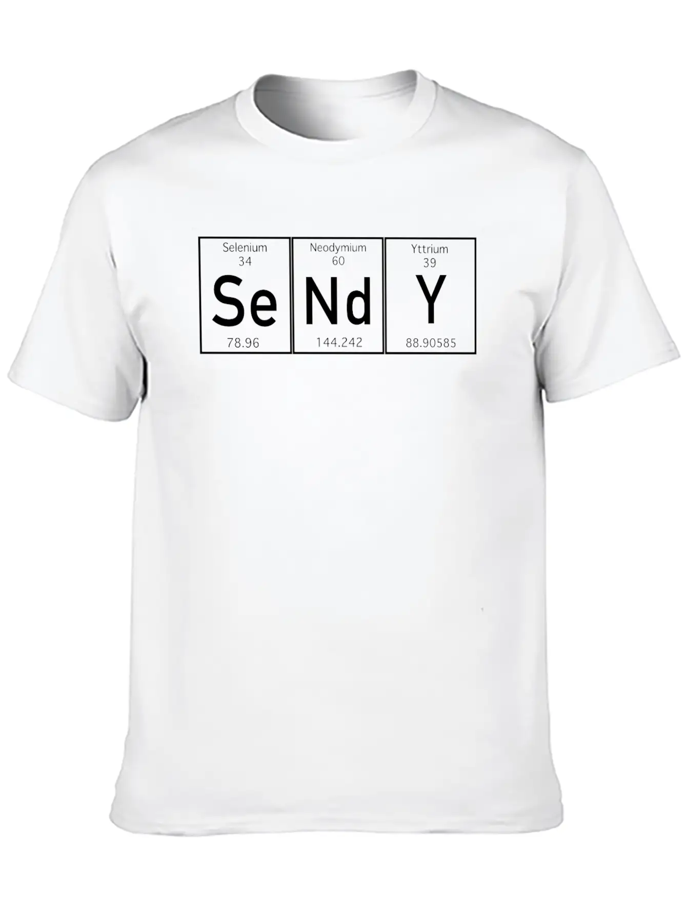 Sendy Unisex Short Sleeve Soft Cotton T-Shirt – Casual Everyday Wear