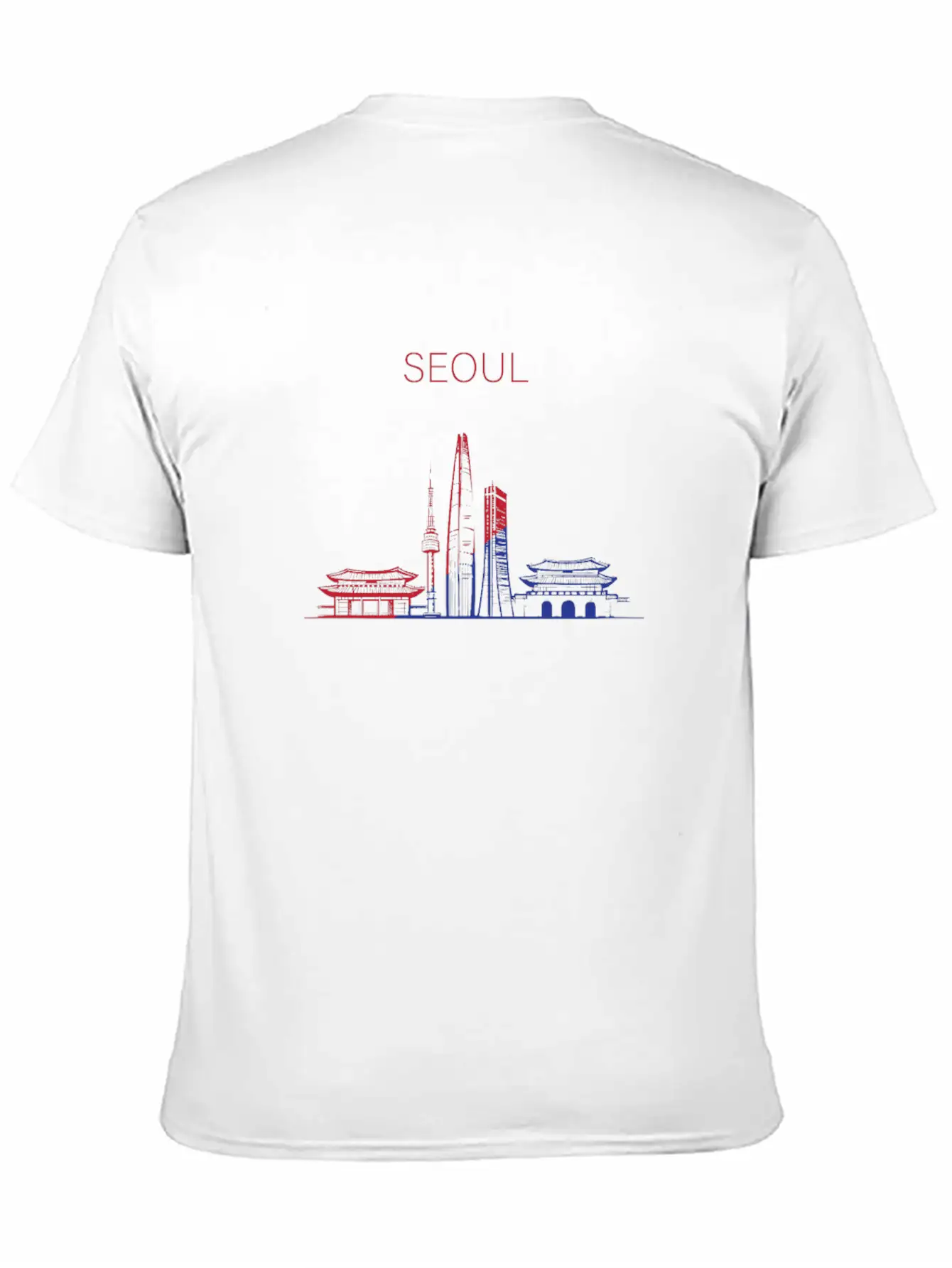 Seoul Korea... K-Pop Unisex Short Sleeve Soft Cotton T-Shirt – Casual Everyday Wear