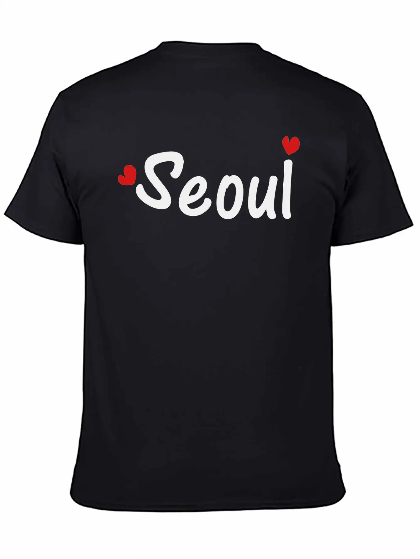 Seoul_txt_c2 Stylish Everyday T-Shirt – Unisex Basic Cotton Tee