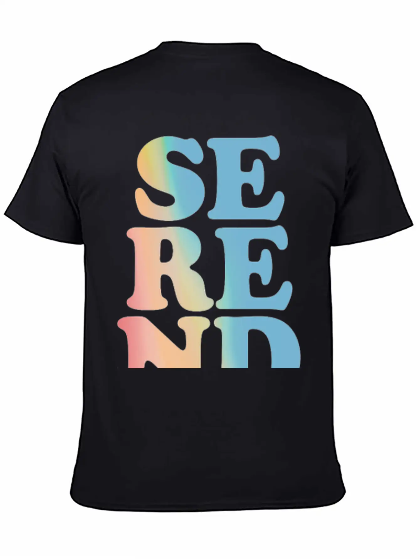 Serendipity Pastel Hoodies & Sweatshirts Unisex Short Sleeve Soft Cotton T-Shirt – Casual Everyday Wear