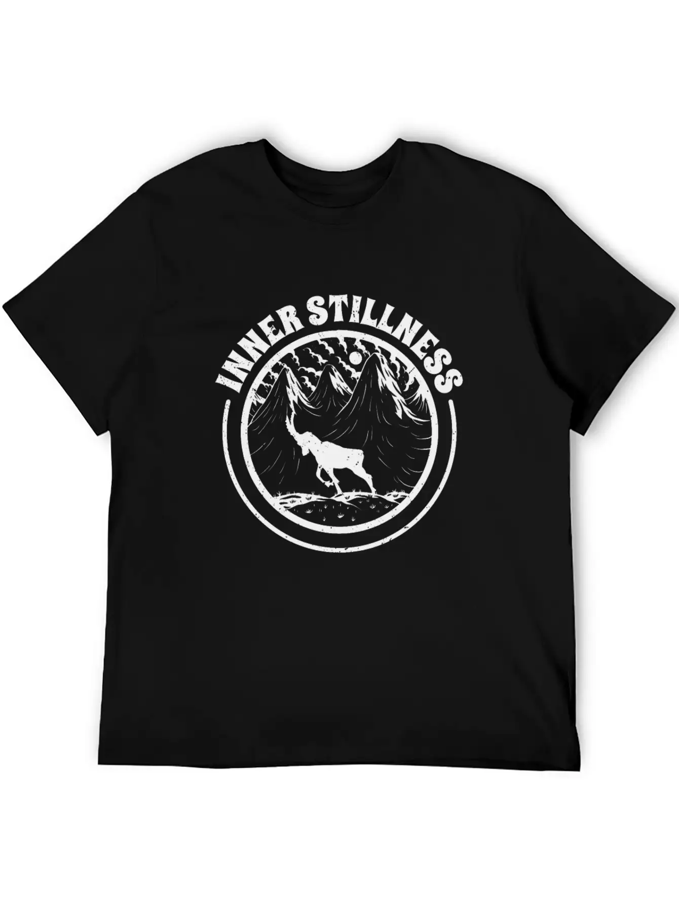 Serenity Nature Lover Hiking Mountains Campers Stylish Everyday T-Shirt – Unisex Basic Cotton Tee