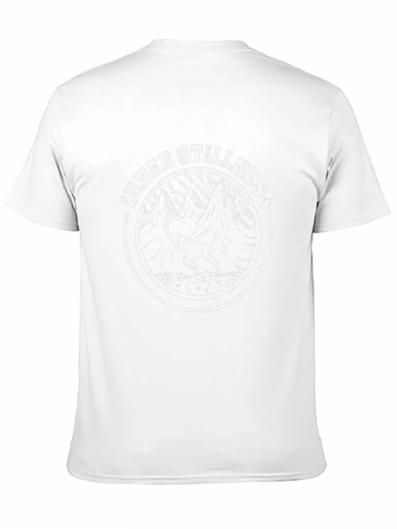 Serenity Nature Lover Hiking Mountains Campers Stylish Everyday T-Shirt – Unisex Basic Cotton Tee
