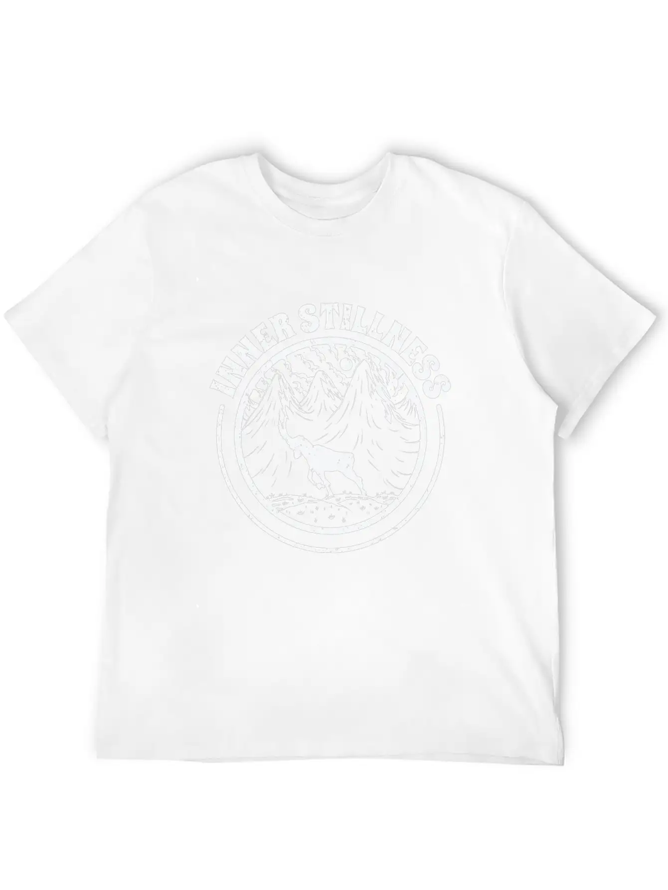Serenity Nature Lover Hiking Mountains Campers Stylish Everyday T-Shirt – Unisex Basic Cotton Tee