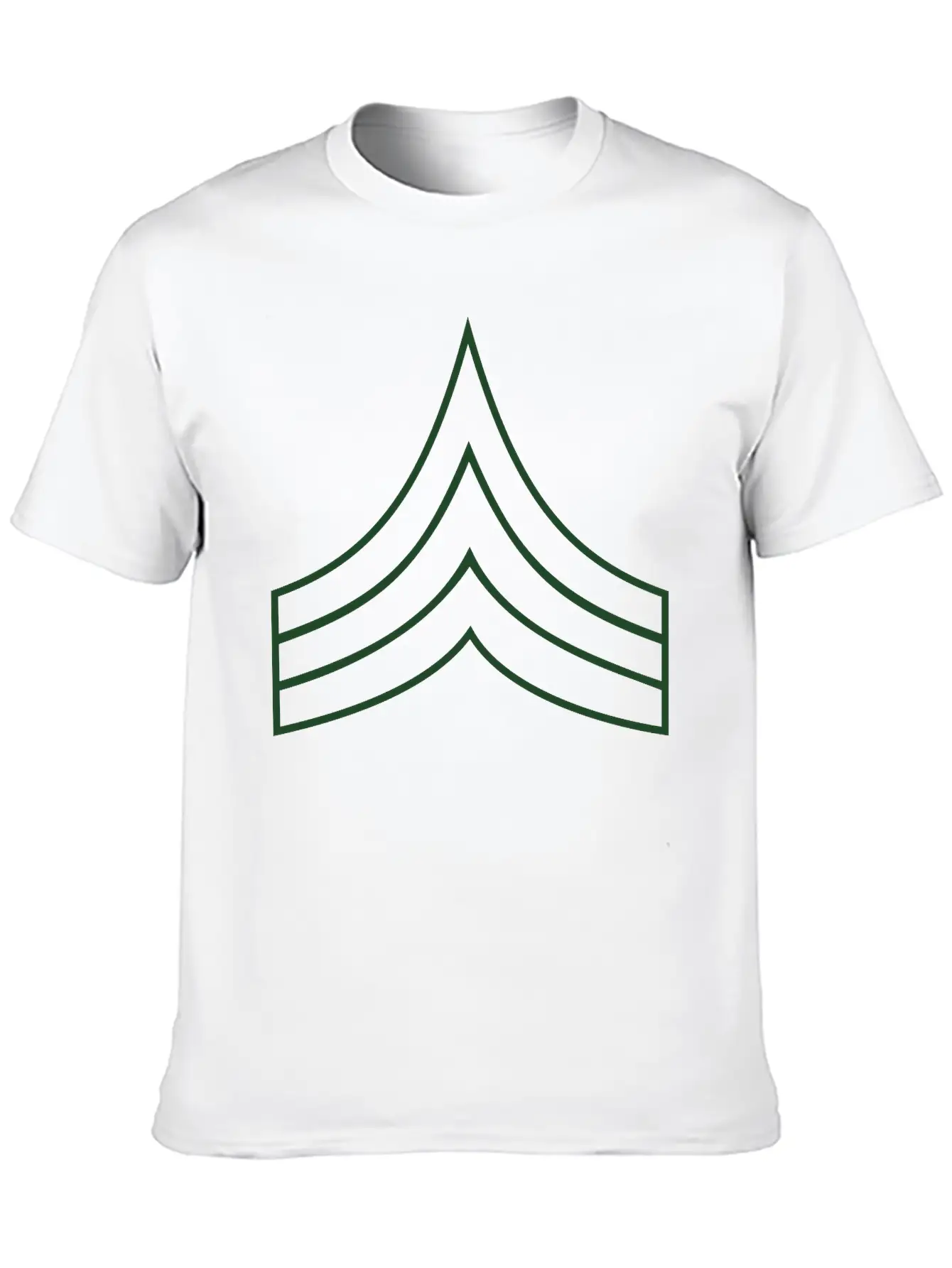 Sergeant Insignia Stylish Everyday T-Shirt – Unisex Basic Cotton Tee