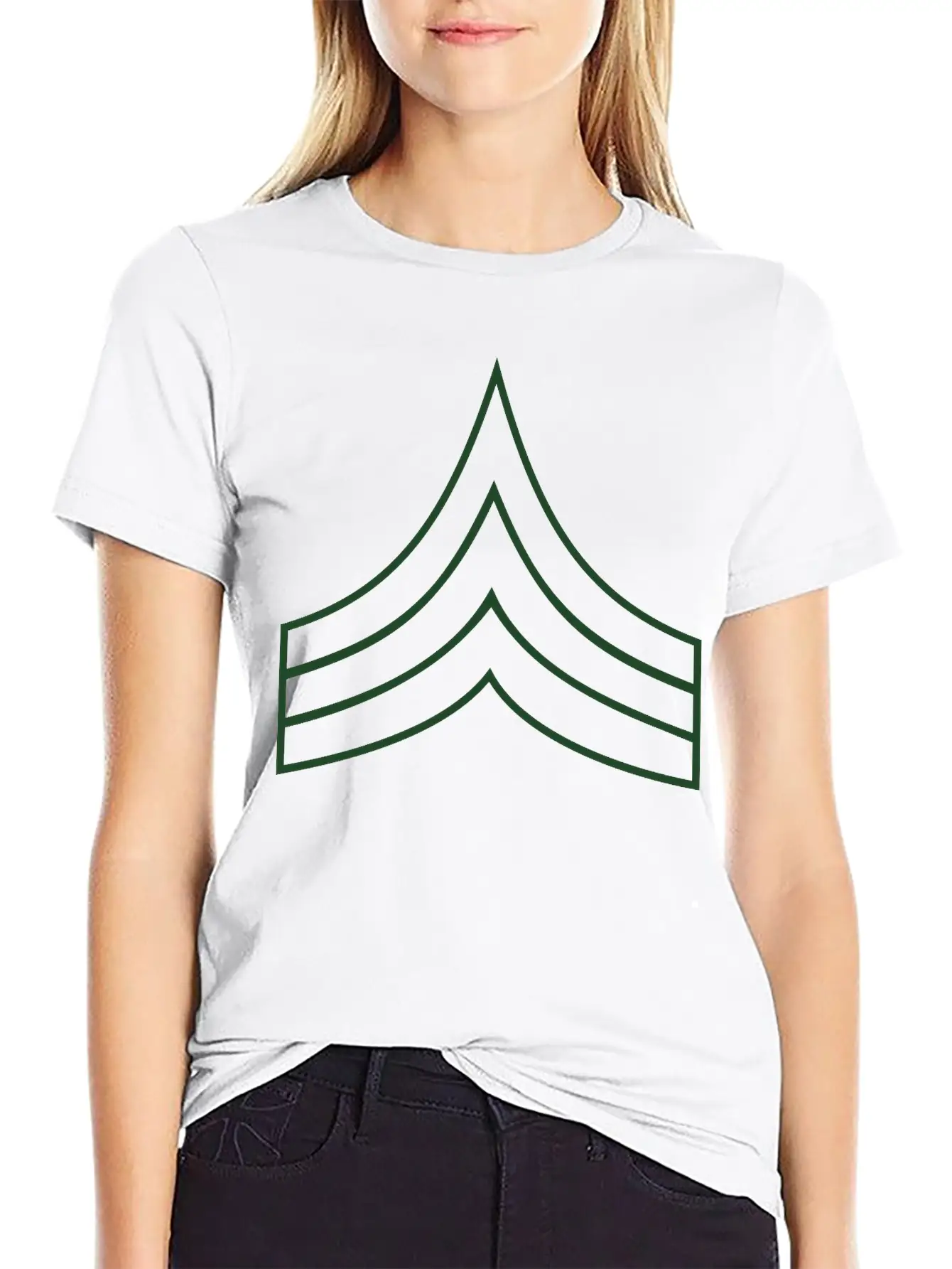 Sergeant Insignia Stylish Everyday T-Shirt – Unisex Basic Cotton Tee