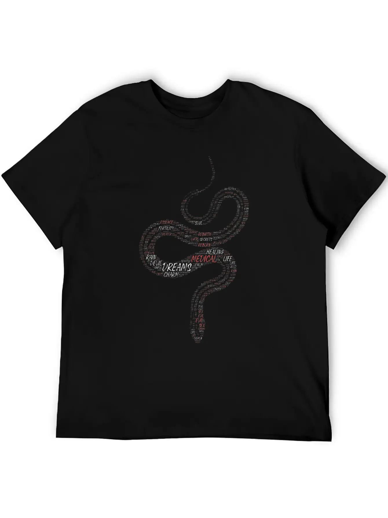 Serpentine Wisdom Timeless Short Sleeve Tee – Comfy And Minimalist Design