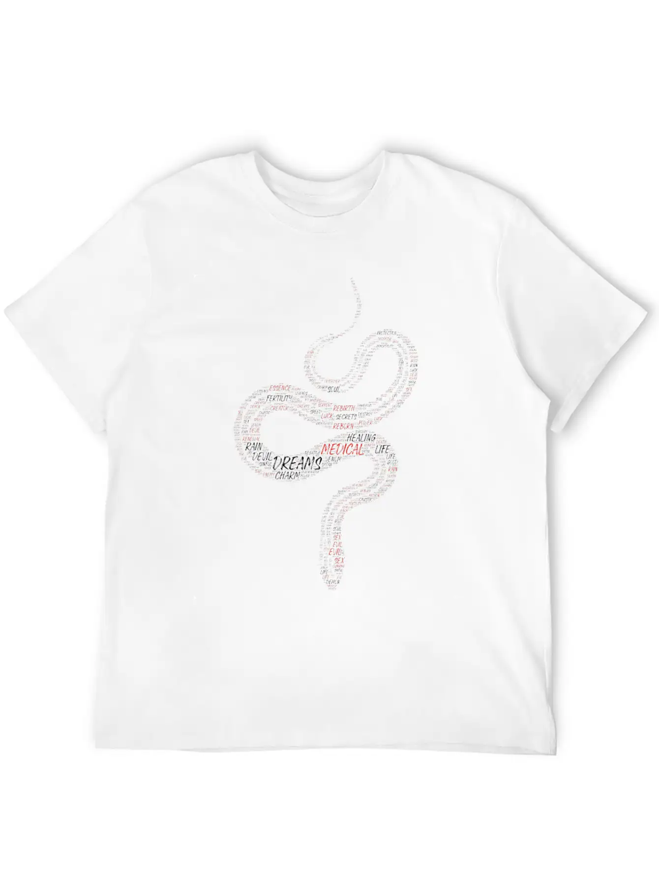 Serpentine Wisdom Timeless Short Sleeve Tee – Comfy And Minimalist Design