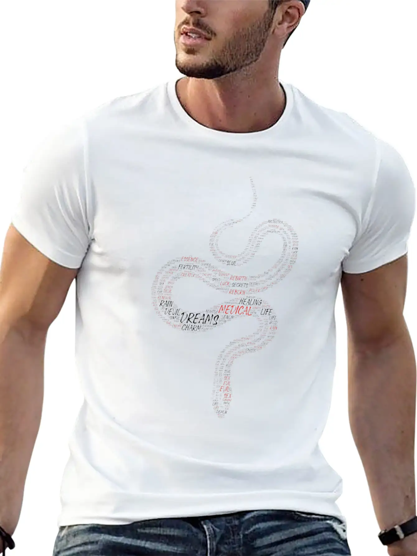 Serpentine Wisdom Timeless Short Sleeve Tee – Comfy And Minimalist Design