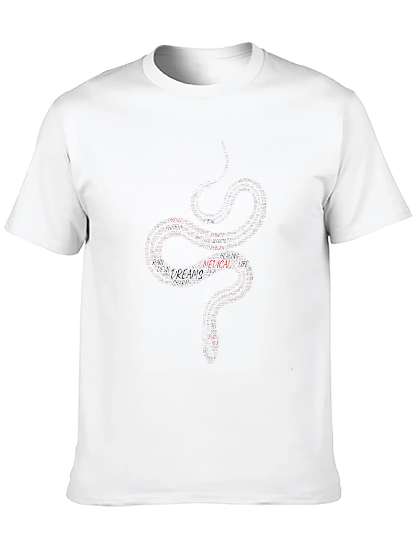 Serpentine Wisdom Timeless Short Sleeve Tee – Comfy And Minimalist Design