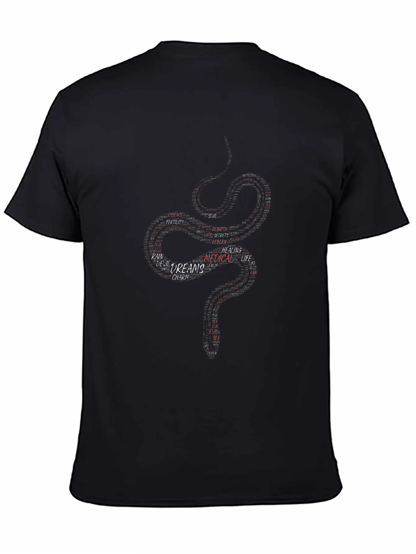 Serpentine Wisdom Timeless Short Sleeve Tee – Comfy And Minimalist Design