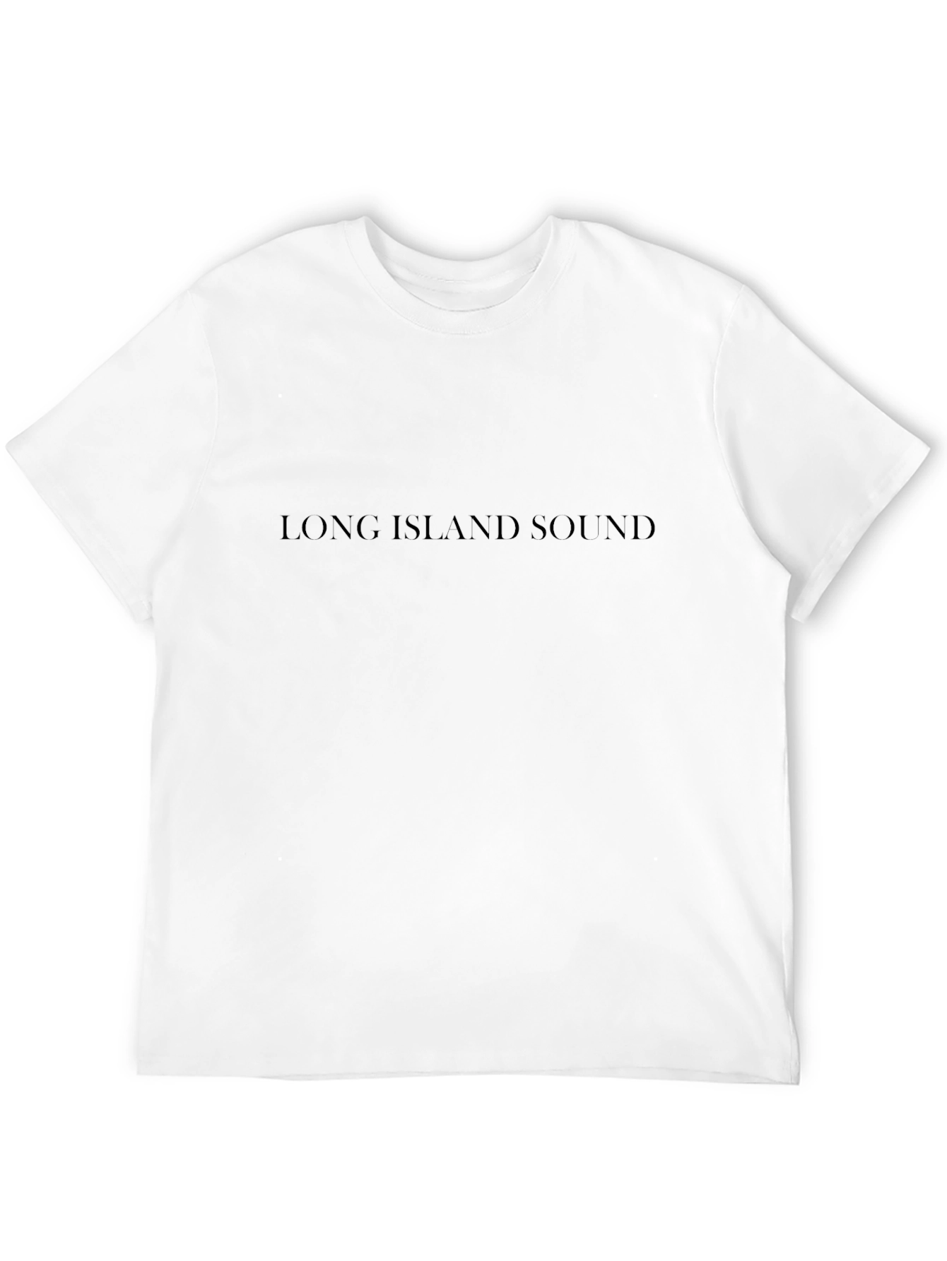 Long Island Sound Black T-Shirt