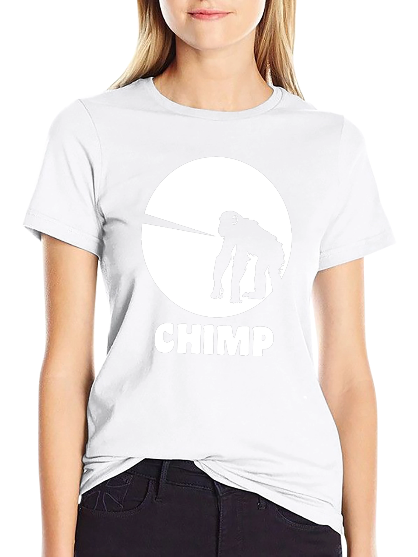 Chimp T-Shirt - Black - Graphic Tee