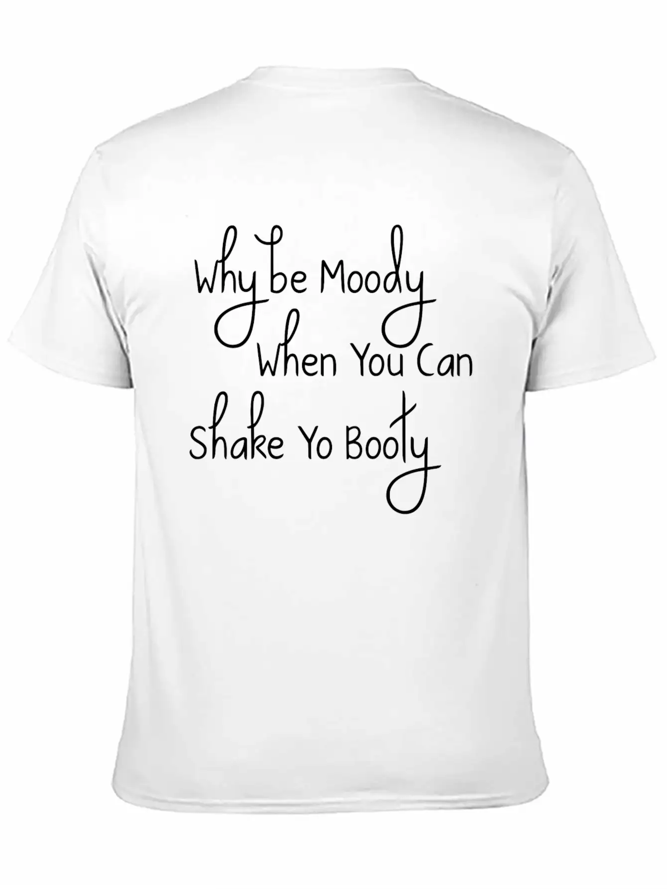 SHAKE-YO-BOOTY Unisex Short Sleeve Soft Cotton T-Shirt – Casual Everyday Wear