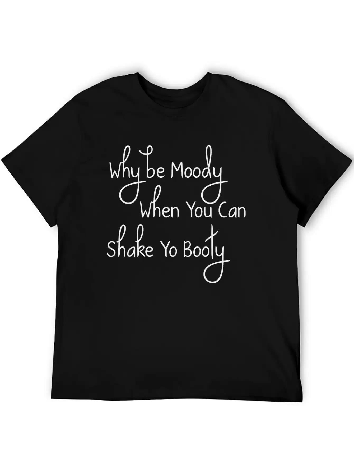 SHAKE-YO-BOOTY Unisex Short Sleeve Soft Cotton T-Shirt – Casual Everyday Wear