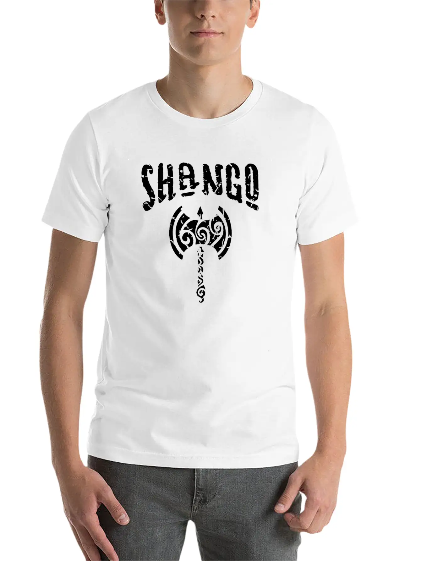 Shango Maferefun Orisha Yoruba Religion Africa Essential Unisex Summer Tee – Soft Cotton Casual Fit