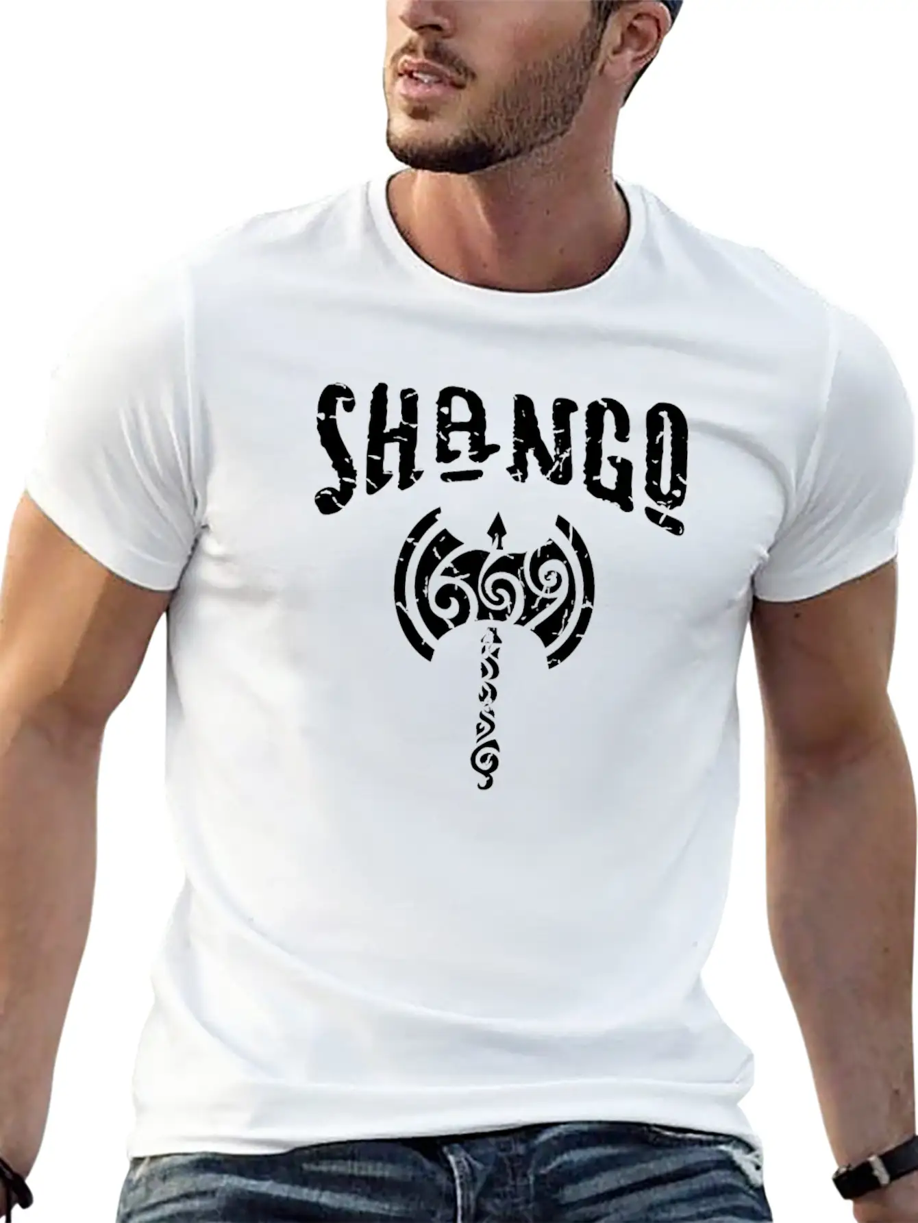 Shango Maferefun Orisha Yoruba Religion Africa Essential Unisex Summer Tee – Soft Cotton Casual Fit