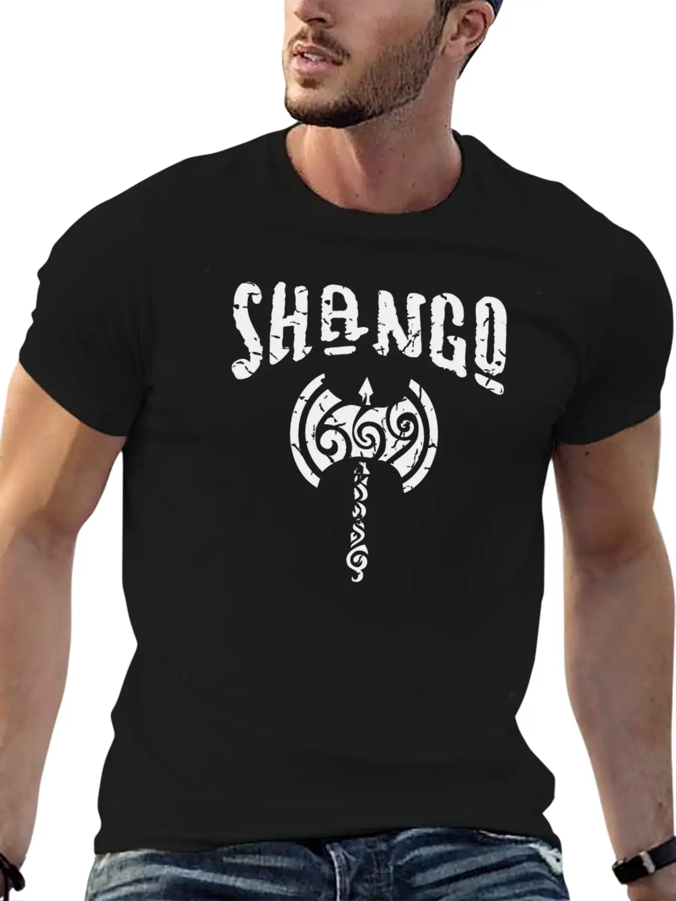 Shango Maferefun Orisha Yoruba Religion Africa Essential Unisex Summer Tee – Soft Cotton Casual Fit