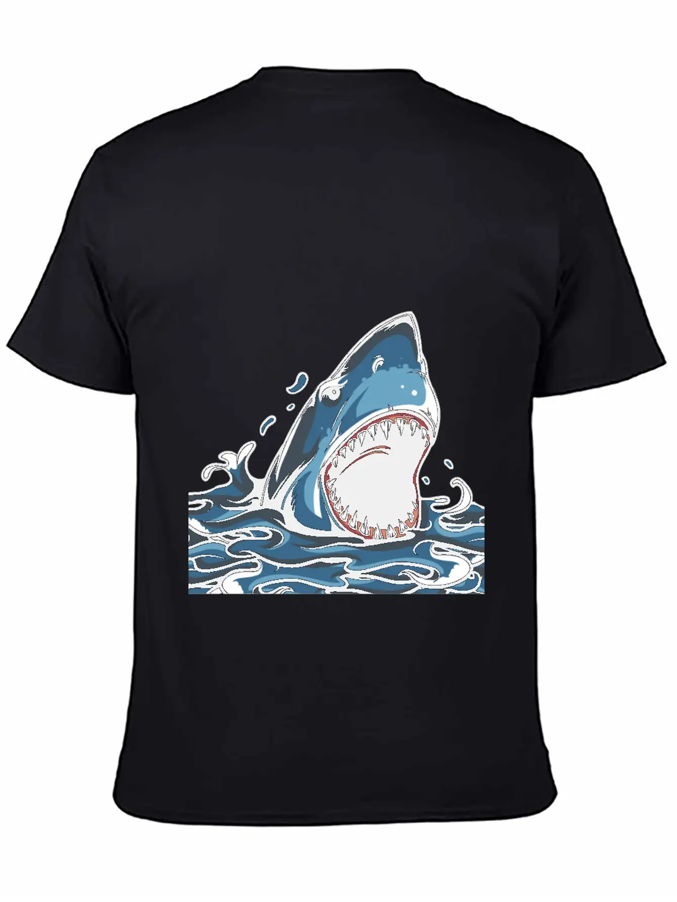 Shark Attack Timeless Short Sleeve Tee – Comfy And Minimalist Design