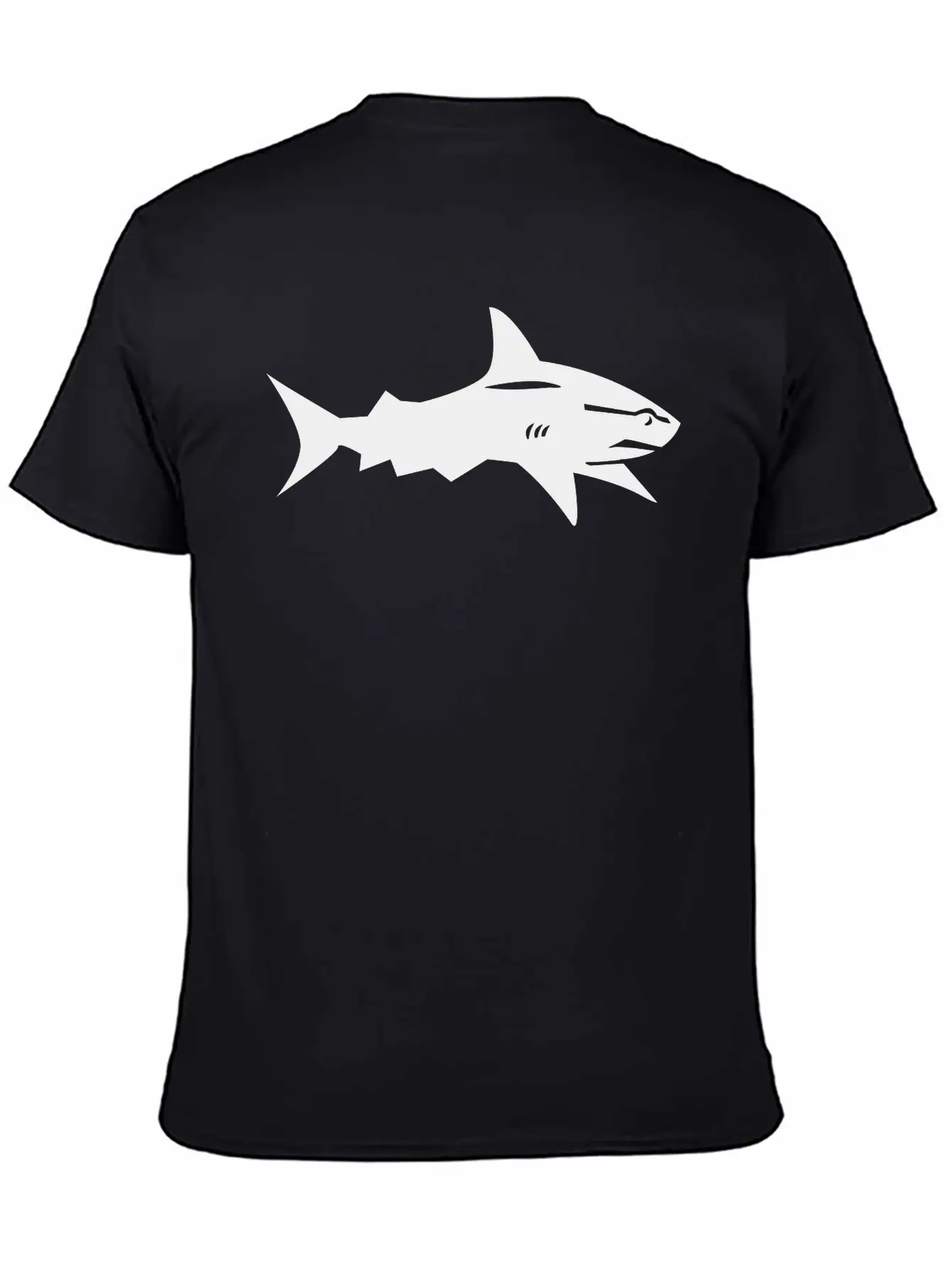 Shark Comfortable Minimalist Graphic Tee – Summer Style Essential