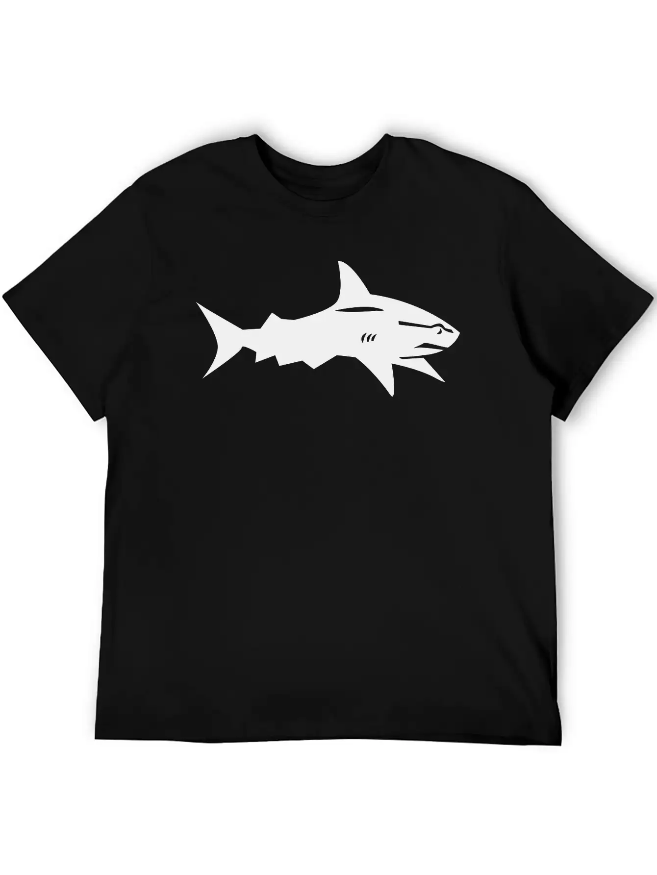 Shark Comfortable Minimalist Graphic Tee – Summer Style Essential