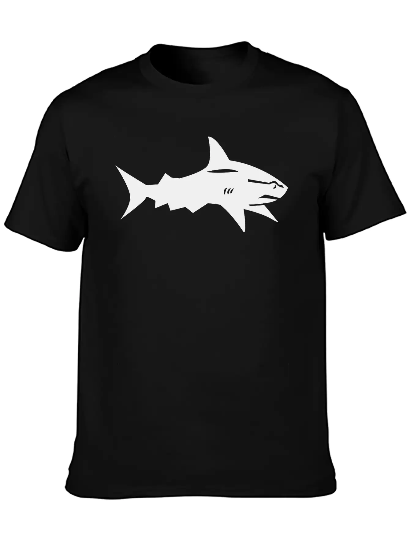 Shark Comfortable Minimalist Graphic Tee – Summer Style Essential