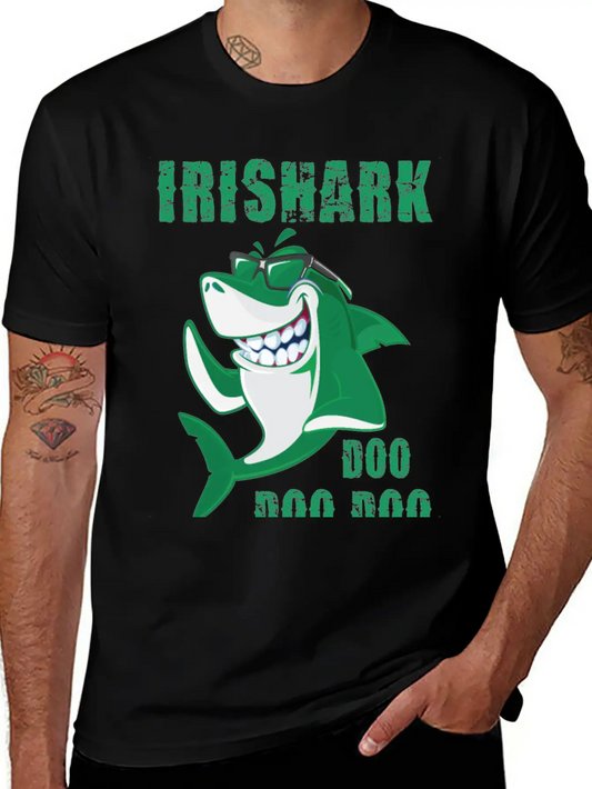 Shark Patricks Stylish Everyday T-Shirt – Unisex Basic Cotton Tee