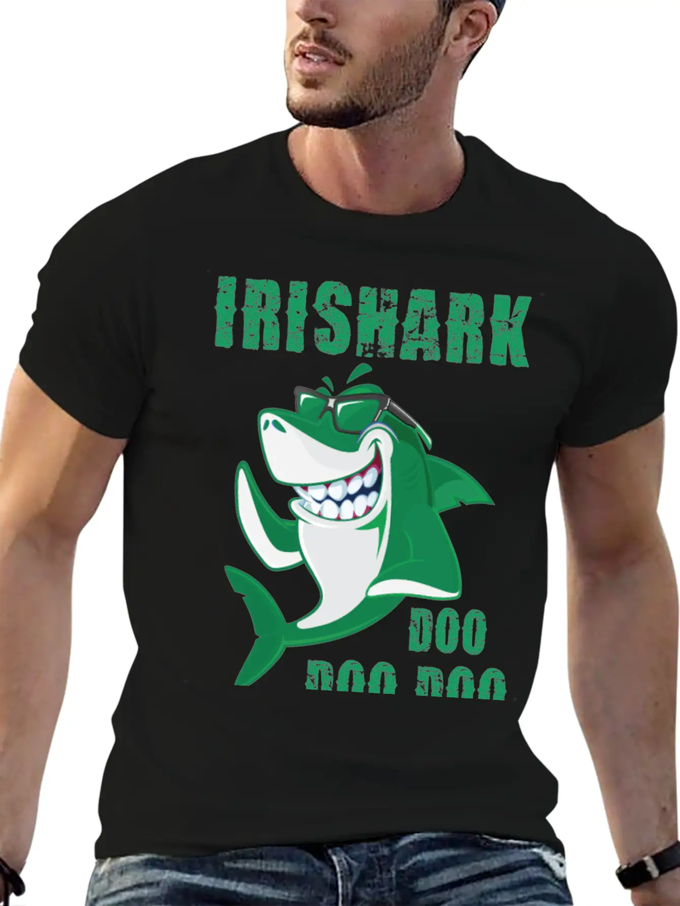 Shark Patricks Stylish Everyday T-Shirt – Unisex Basic Cotton Tee