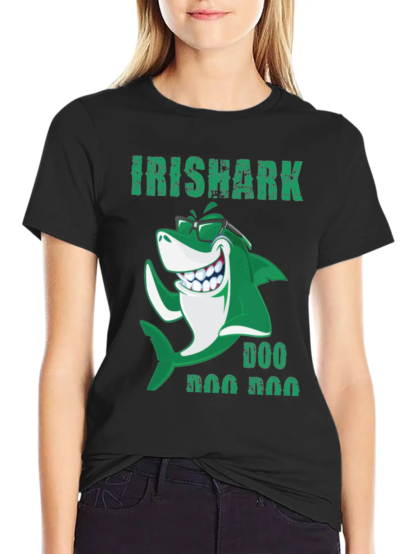 Shark Patricks Stylish Everyday T-Shirt – Unisex Basic Cotton Tee