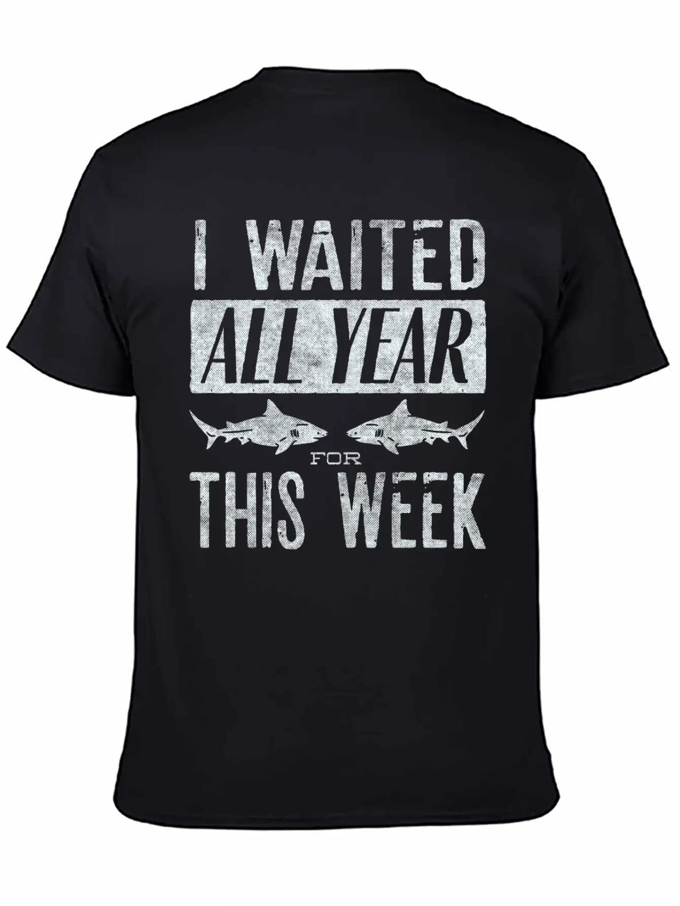 Shark, Sharks, Shark Jokes Unisex Short Sleeve Soft Cotton T-Shirt – Casual Everyday Wear