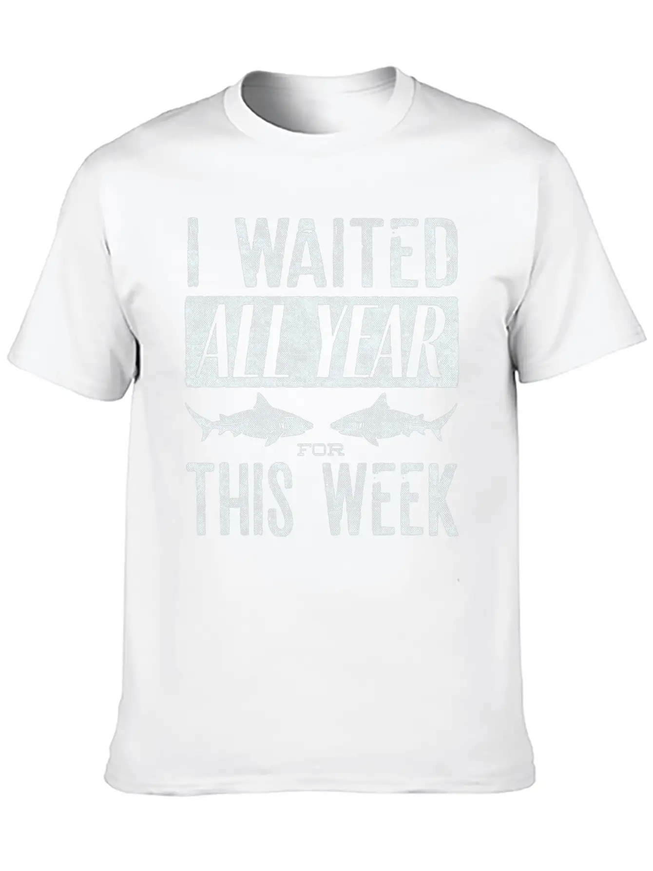 Shark, Sharks, Shark Jokes Unisex Short Sleeve Soft Cotton T-Shirt – Casual Everyday Wear
